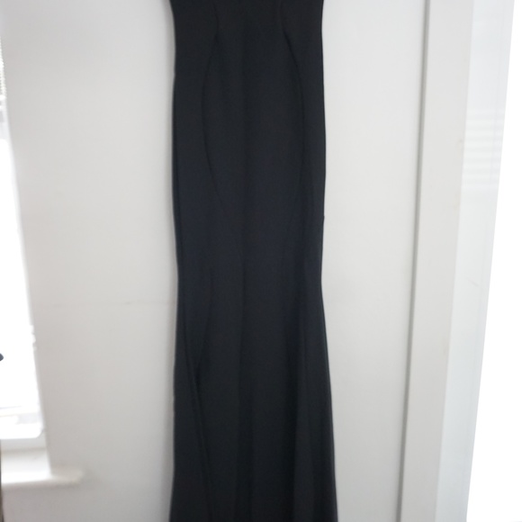 Chiara Boni La Petite Robe Black Elegant Fishtail Evening Black Bodycon Dress - Picture 12 of 16